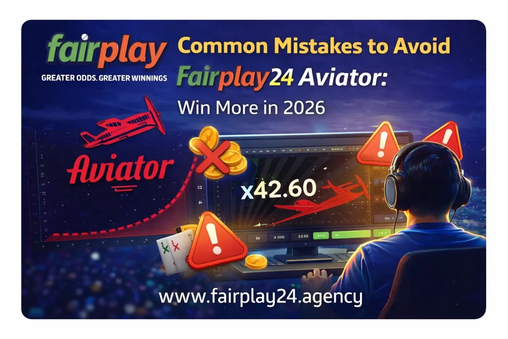 Common Mistakes to Avoid fairplay24 Aviator
